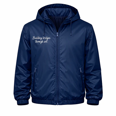 WINDBRAKER JACKET BUILDING BRIDGES