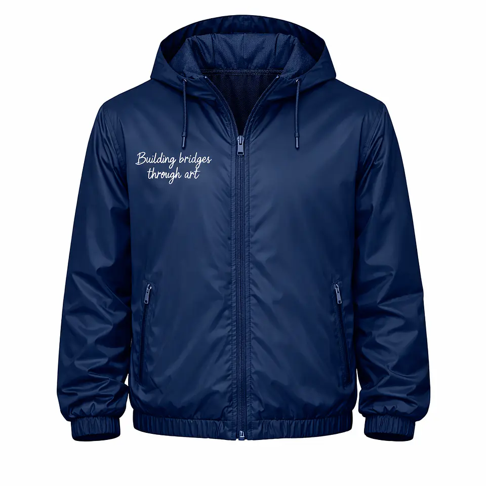 WINDBRAKER JACKET BUILDING BRIDGES 1