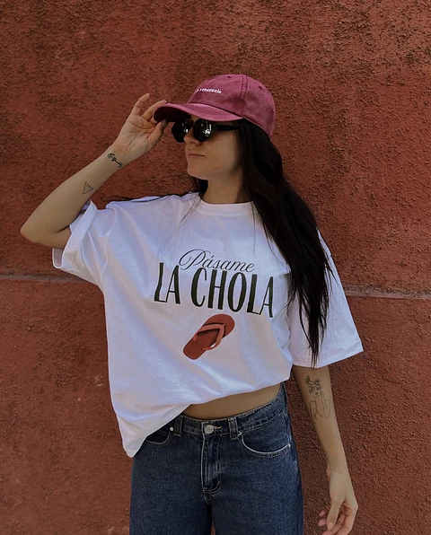 Polera "Pásame la chola"