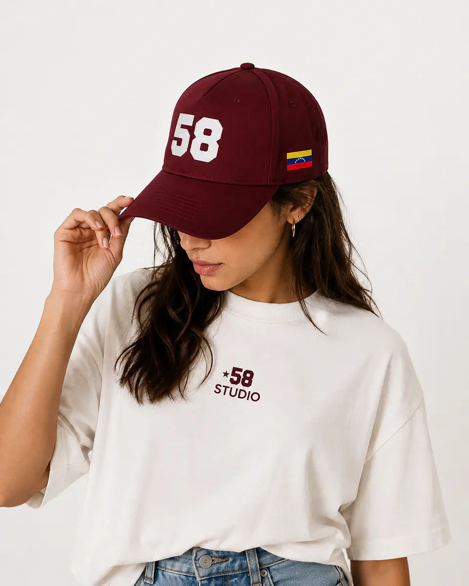 Gorra Vinotinto 