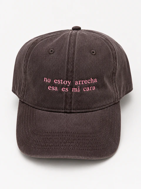 Gorra “no estoy arrecha esa es mi cara”