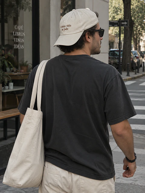 Gorra "La gente feliz no jode"