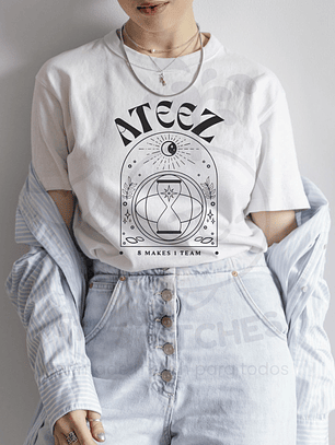 Polera Ateez - 8 Makes 1 Team