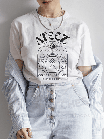 Polera Ateez - 8 Makes 1 Team 1