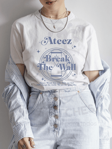 Polera Ateez - Break The Wall 3
