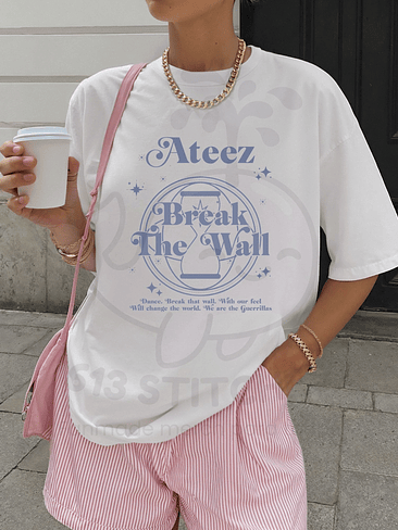 Polera Ateez - Break The Wall 4