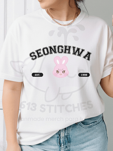 Polera Ateez - Varsity Diseño Individual 2