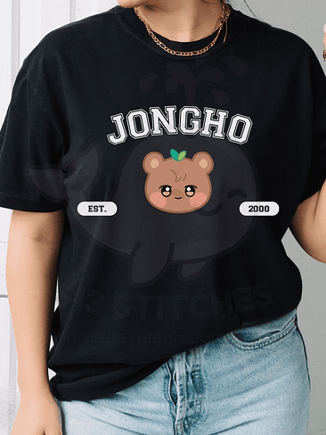 Polera Ateez - Varsity Diseño Individual 16