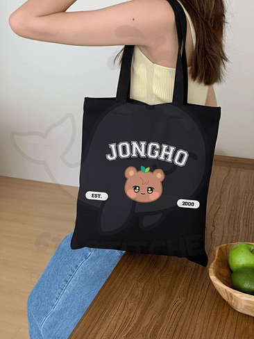 Totebag Ateez - Varsity Diseño Individual 8