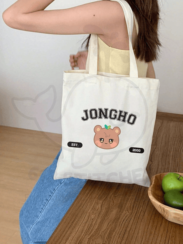 Totebag Ateez - Varsity Diseño Individual 16