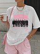 Polera BTS - OT7 Diseño Rosado - Miniatura 4