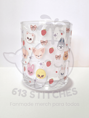Taza Stray Kids - Vidrio Transparente