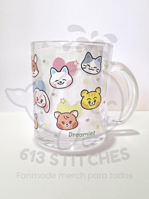 Taza Nct Dream - Vidrio Transparente