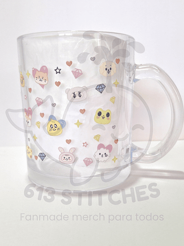 Taza Seventeen - Vidrio Transparente 1