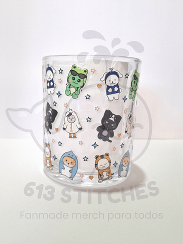 Taza Monsta X - Vidrio Transparente 2