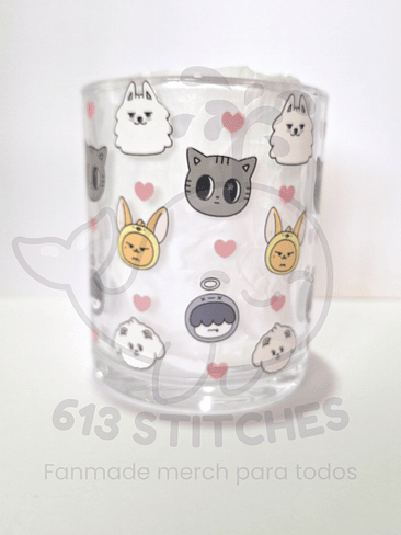 Taza TXT - Vidrio Transparente 2