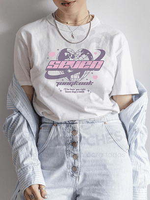 Polera BTS Jungkook Seven