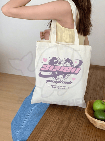 Totebag BTS Jungkook Seven 2