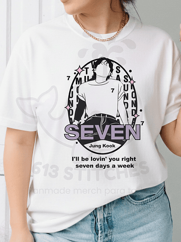 Polera BTS Jungkook Seven 1