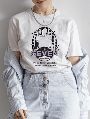 Polera BTS Jungkook Seven
