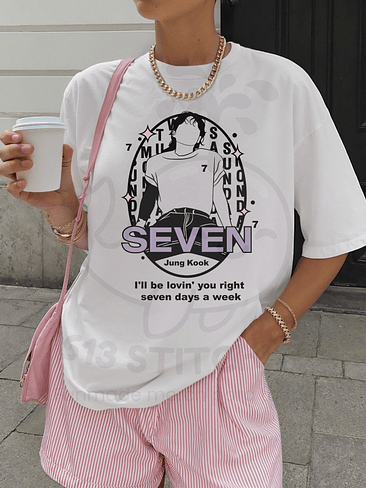 Polera BTS Jungkook Seven 3