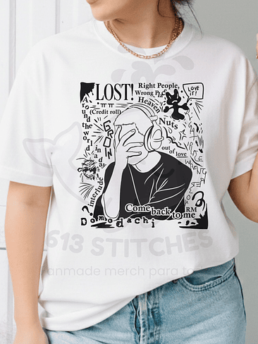 Polera BTS - RM Right Place, Wrong Person 2