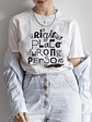 Polera BTS - RM Right Place, Wrong Person - Miniatura 1