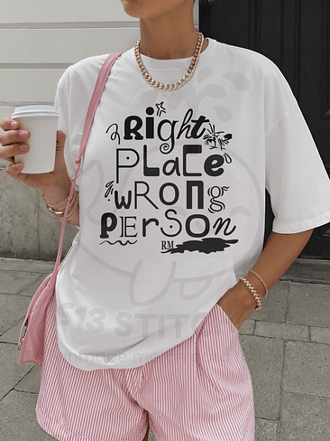 Polera BTS - RM Right Place, Wrong Person 3