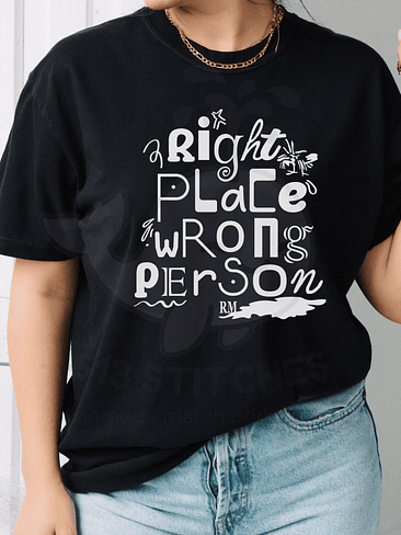 Polera BTS - RM Right Place, Wrong Person 4