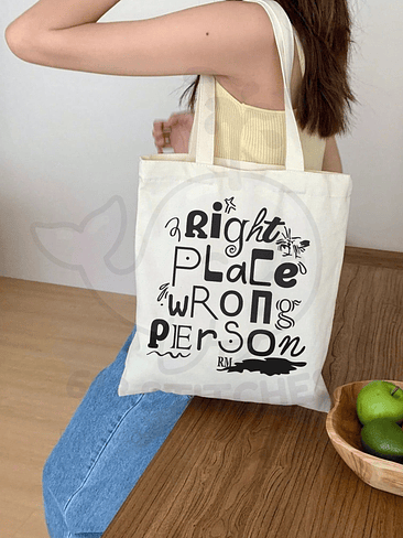 Totebag BTS - RM Righ Place, Wrong Person 2