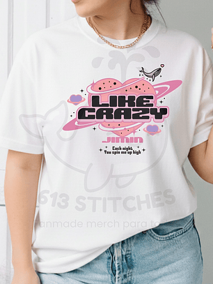 Polera BTS - Jimin Like Crazy