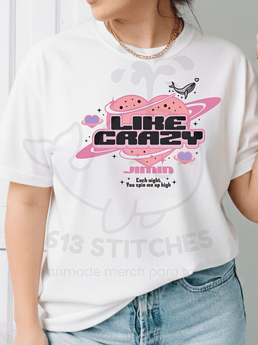 Polera BTS - Jimin Like Crazy 2