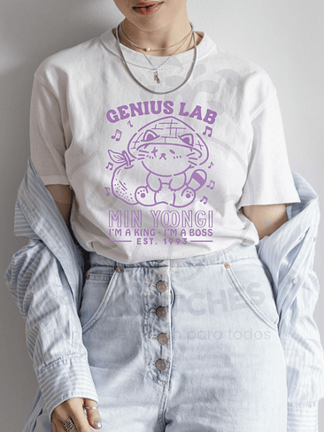 Polera BTS - Suga Genius Lab 1
