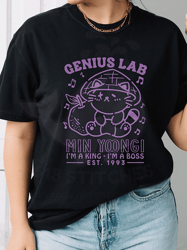 Polera BTS - Suga Genius Lab 2