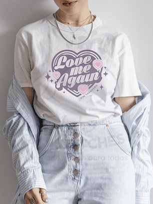 Polera BTS - V Love Me Again