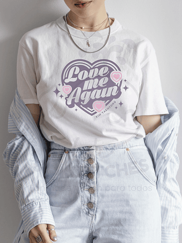 Polera BTS - V Love Me Again 1