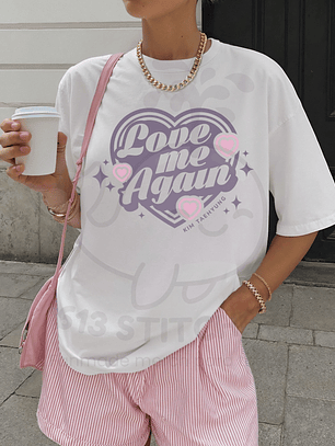 Polera BTS - V Love Me Again