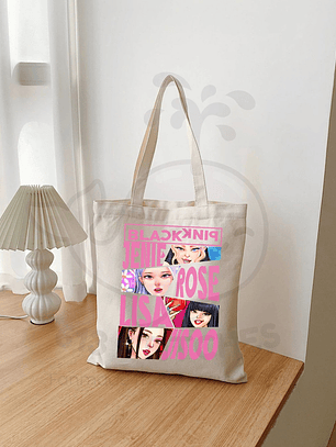 Totebag Blackpink - OT4 Cómic
