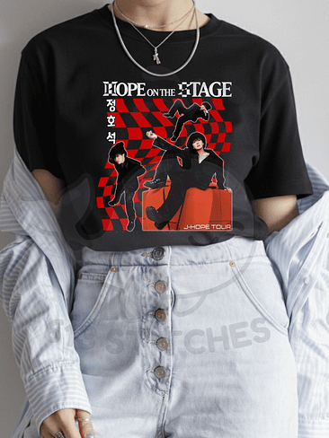 Polera BTS - J-Hope HOTS Tour 2