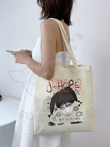 Totebag BTS - Jhope Doodles 1