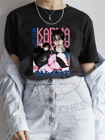 Polera Stray Kids - KARMA Diseño Individual 7