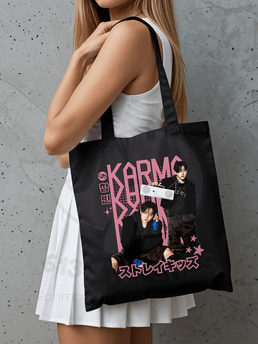 Totebag Stray Kids - KARMA Diseño Individual 4