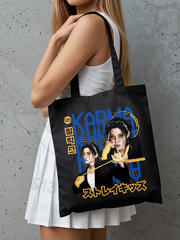 Totebag Stray Kids - KARMA Diseño Individual 5