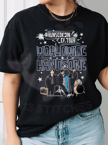 Polera BTS Jin Worldwide Handsome 1