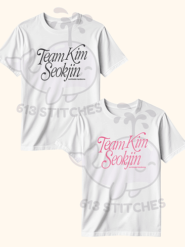 Polera BTS  Team Kim Seokjin 1