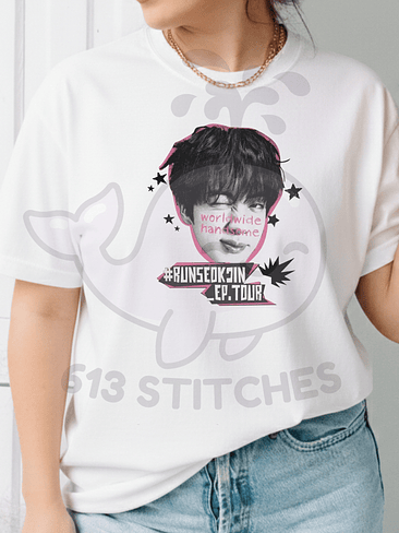 Polera BTS Jin Rostro Ver. 1 1