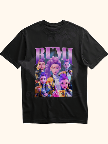 Polera Guerreras Kpop - Rumi Diseño Bootleg 2