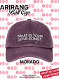 BTS Arirang Ball Cap - Jockey Bordado PRODUCTO FANMADE - Miniatura 3