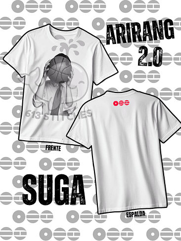Bts Polera Arirang 2.0 SUGA 1