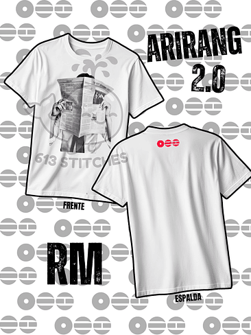 Bts Polera Arirang 2.0 RM  1
